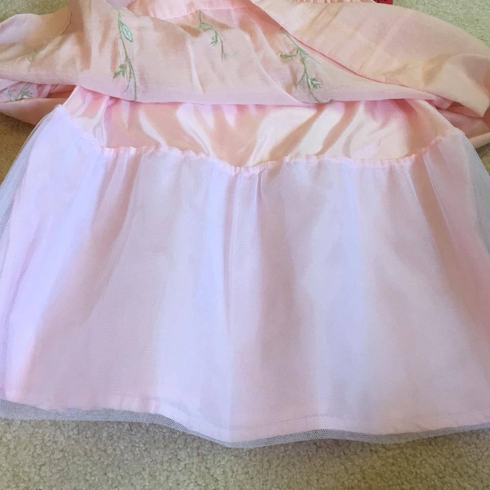 NWT gorgeous Hartstrings embroidered rose dress - Picture 8 of 8